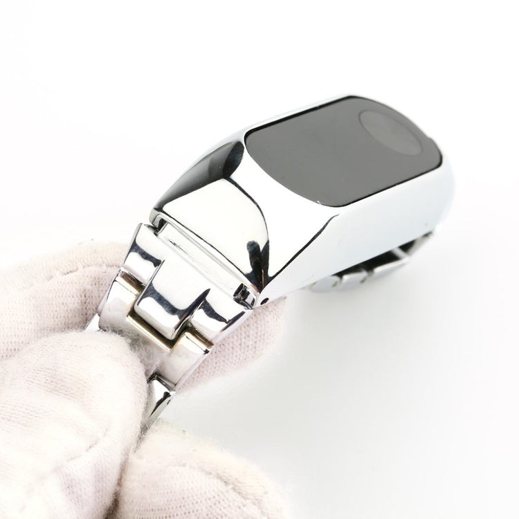 Stilfuld Xiaomi Mi Band 2 Metal Rem - Sølv#serie_2