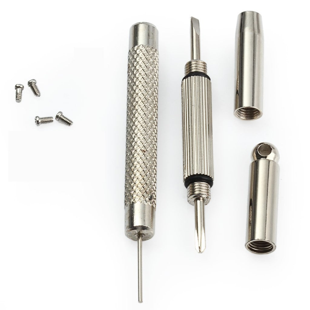 Stilfuld Xiaomi Mi Band 2 Metal Rem - Sølv#serie_2