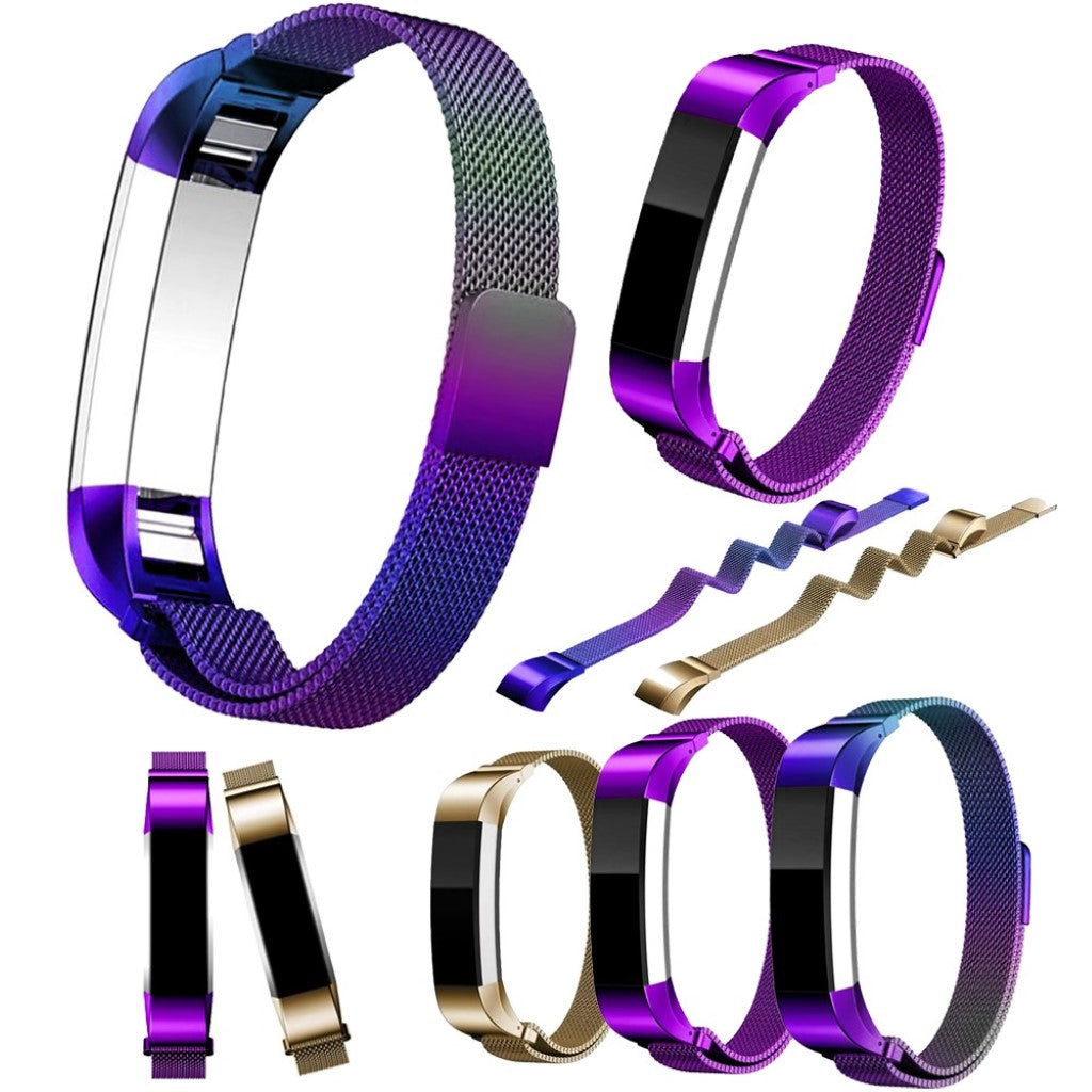 Super fint Fitbit Alta HR Metal Rem - Pink#serie_1