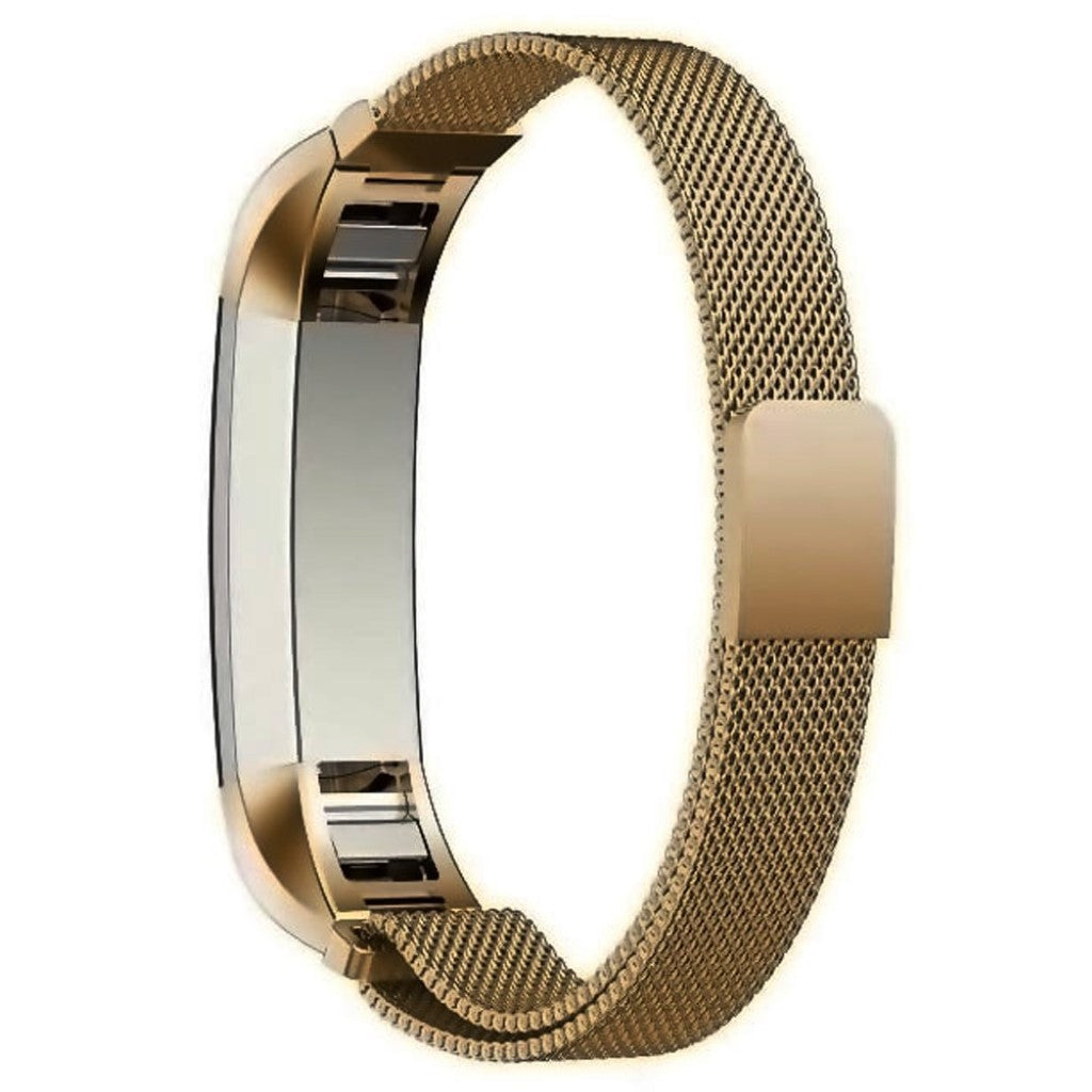 Super fint Fitbit Alta HR Metal Rem - Guld#serie_3