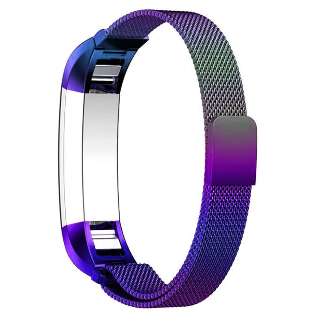 Super fint Fitbit Alta HR Metal Rem - Flerfarvet#serie_7