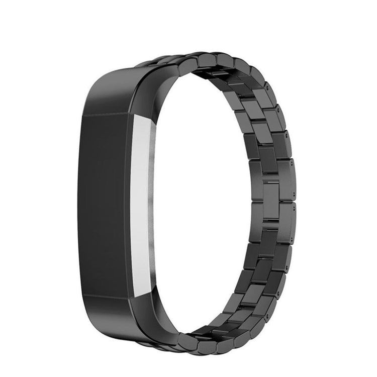 Mega fantastisk Fitbit Alta HR Metal Rem - Sort#serie_013
