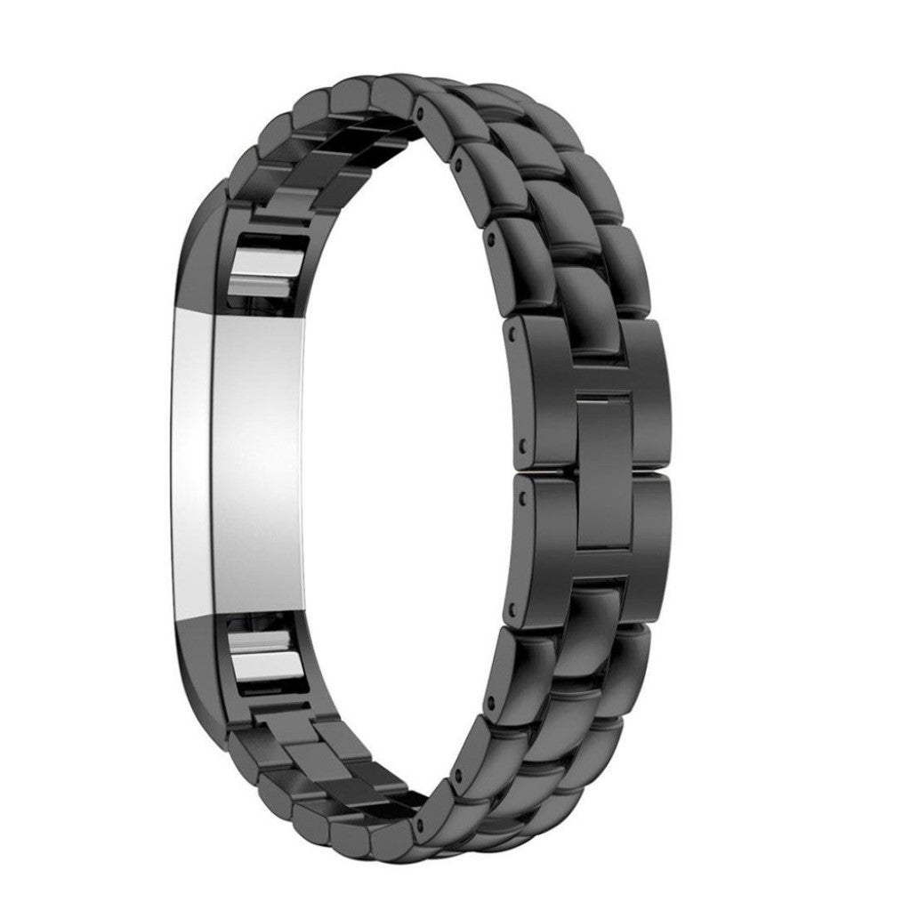 Mega fantastisk Fitbit Alta HR Metal Rem - Sort#serie_013