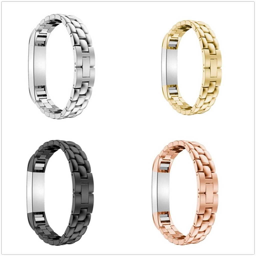 Mega fantastisk Fitbit Alta HR Metal Rem - Sort#serie_013