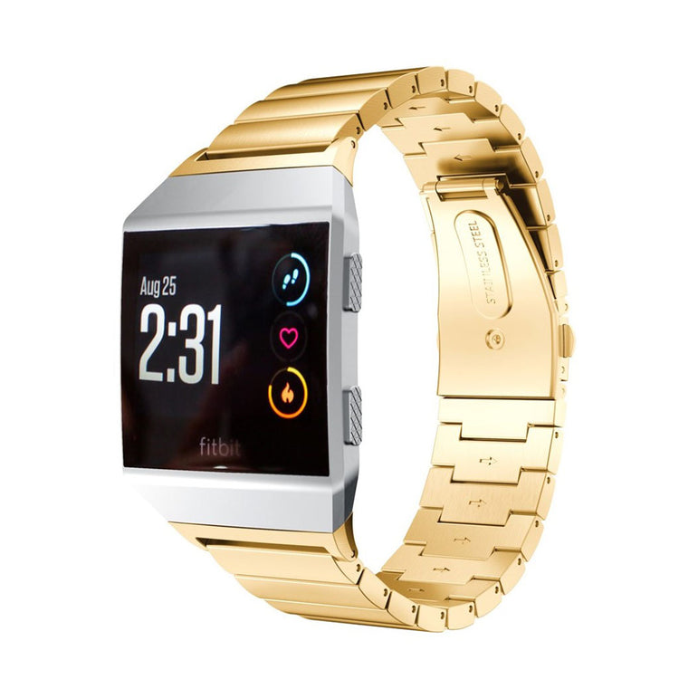 Vildt flot Fitbit Ionic Metal Rem - Guld#serie_1