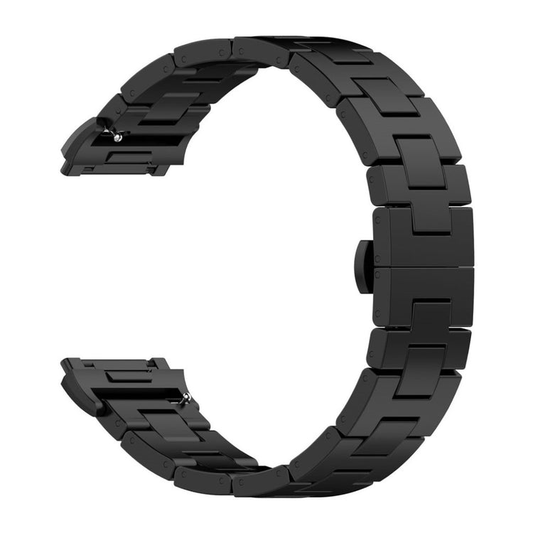 Super flot Fitbit Ionic Metal Rem - Sort#serie_3