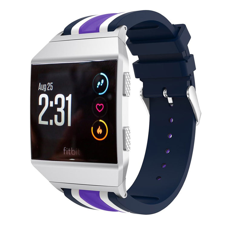 Supercool Fitbit Ionic Silikone Rem - Flerfarvet#serie_1