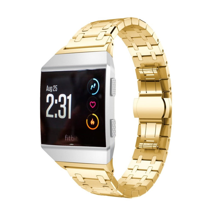 Helt vildt elegant Fitbit Ionic Metal Rem - Guld#serie_1