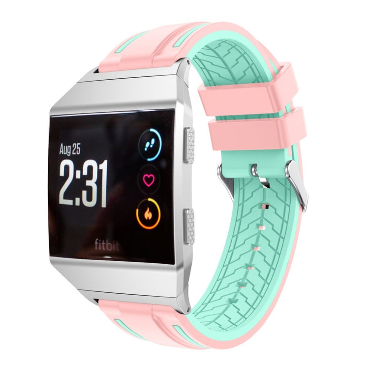 Super pænt Fitbit Ionic Silikone Rem - Grøn#serie_1