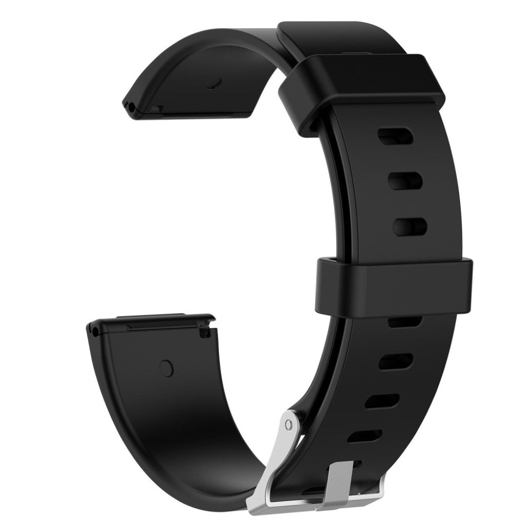 Helt vildt rart Fitbit Versa Plastik Rem - Sort#serie_13