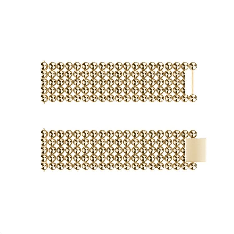 Mega smuk Fitbit Versa Metal Rem - Guld#serie_1