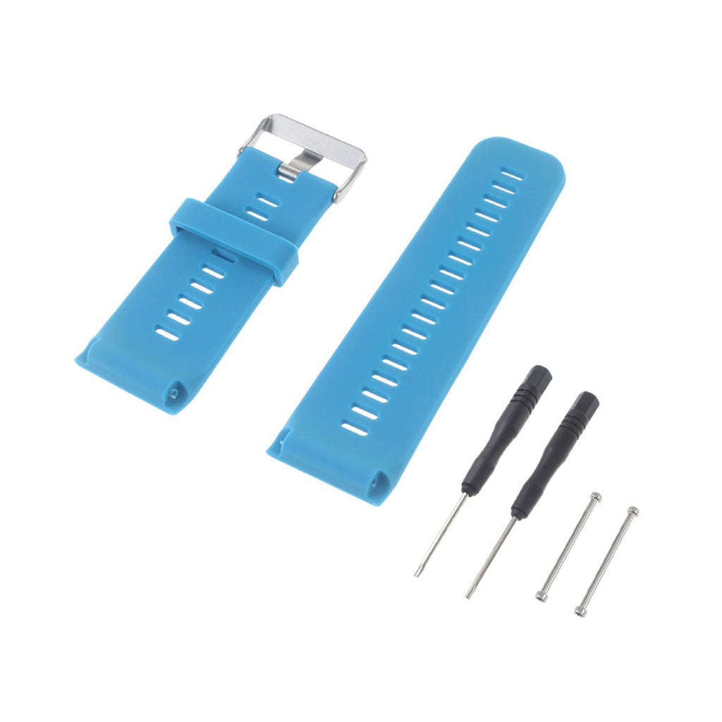 Holdbart Garmin Vivoactive HR Silikone Rem - Blรฅ#serie_1