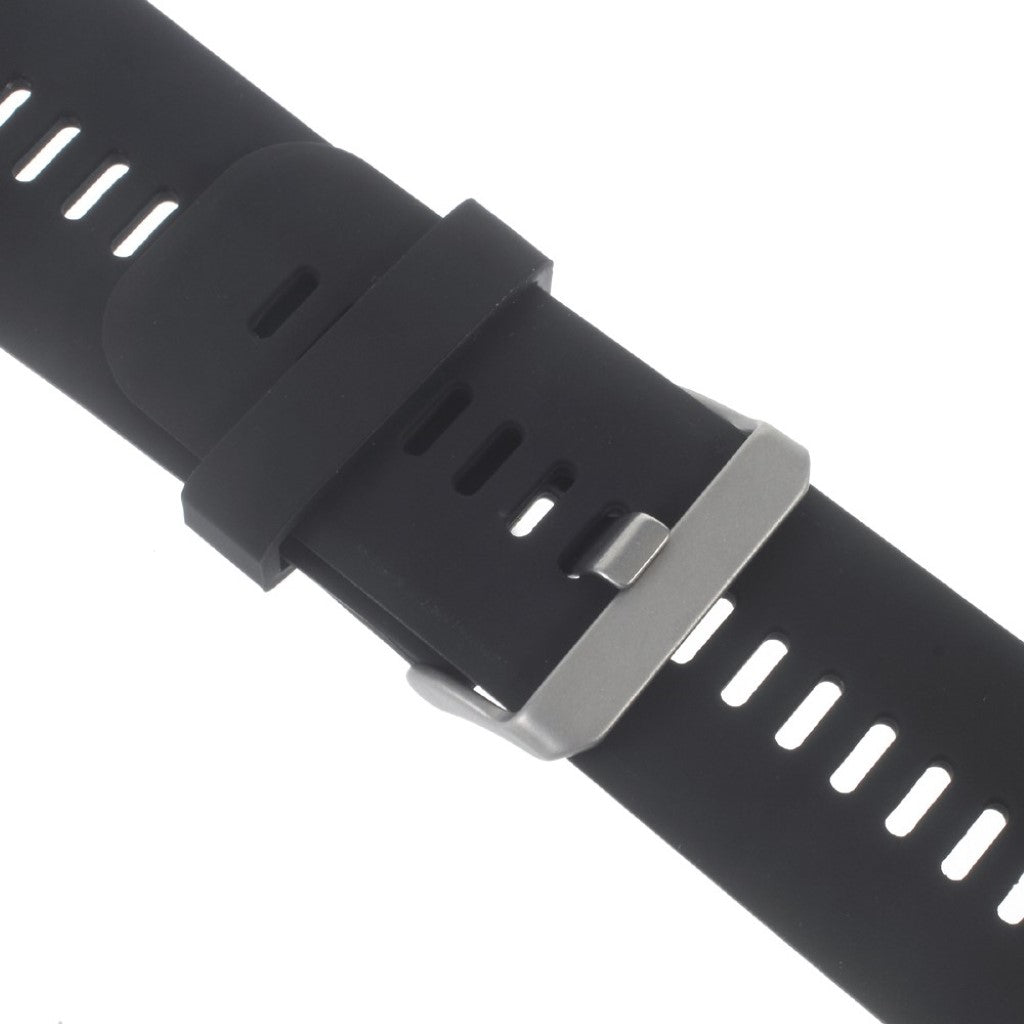Holdbart Garmin Vivoactive HR Silikone Rem - Sort#serie_4