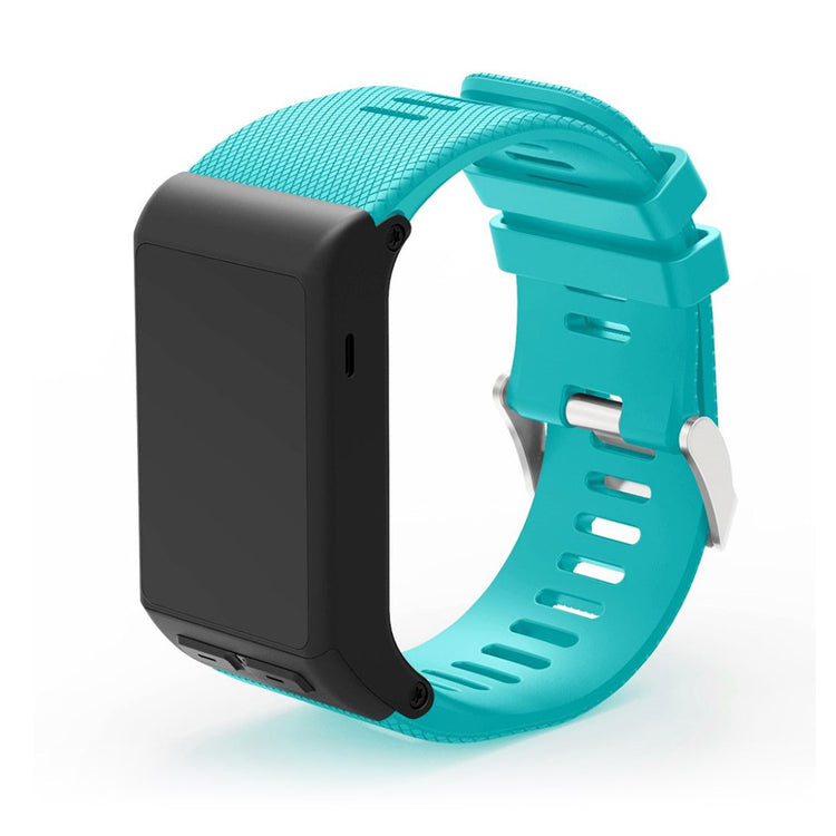 Rigtigt sejt Garmin Vivoactive HR Silikone Rem - Blå#serie_2