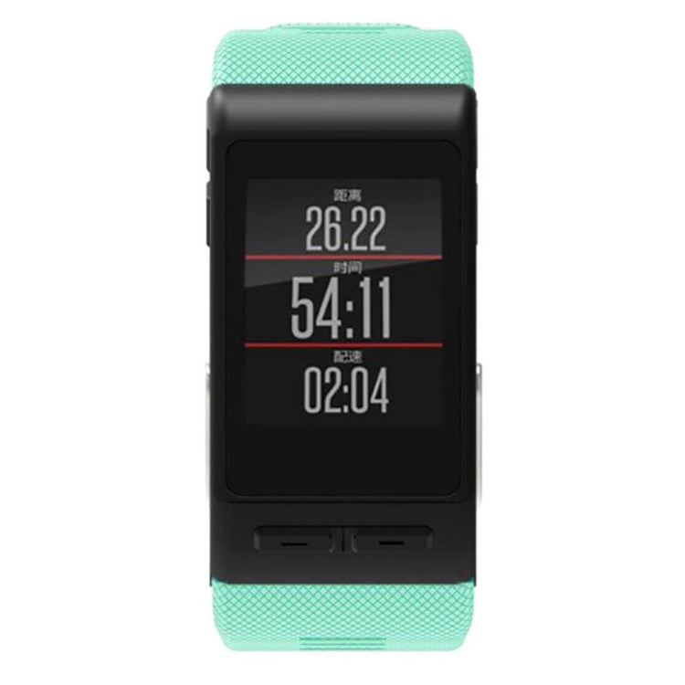 Rigtigt sejt Garmin Vivoactive HR Silikone Rem - Blå#serie_3