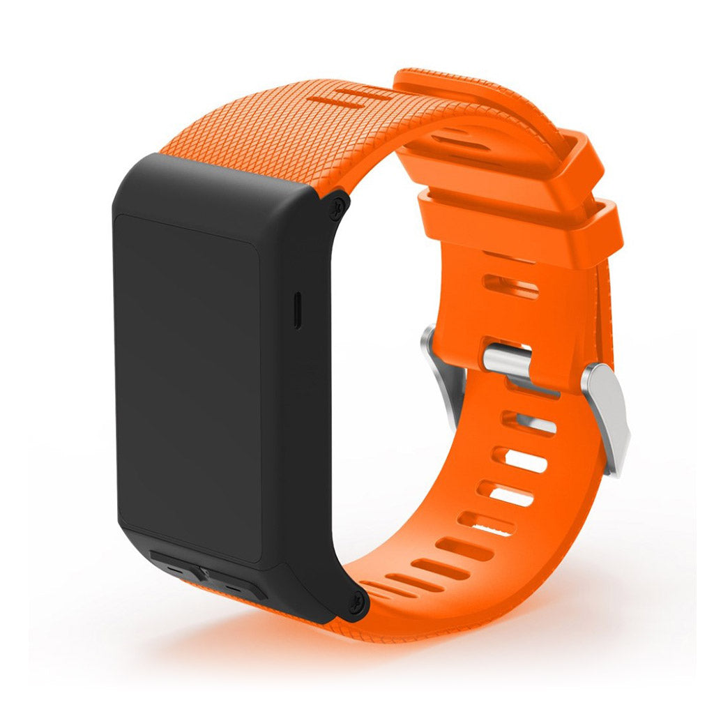 Rigtigt sejt Garmin Vivoactive HR Silikone Rem - Orange#serie_6