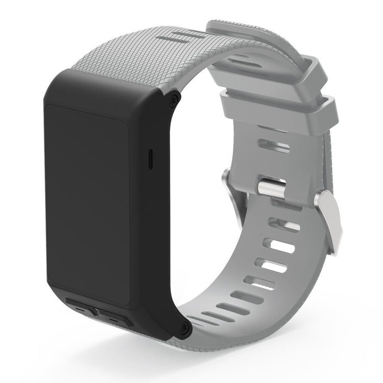 Rigtigt sejt Garmin Vivoactive HR Silikone Rem - Sølv#serie_8