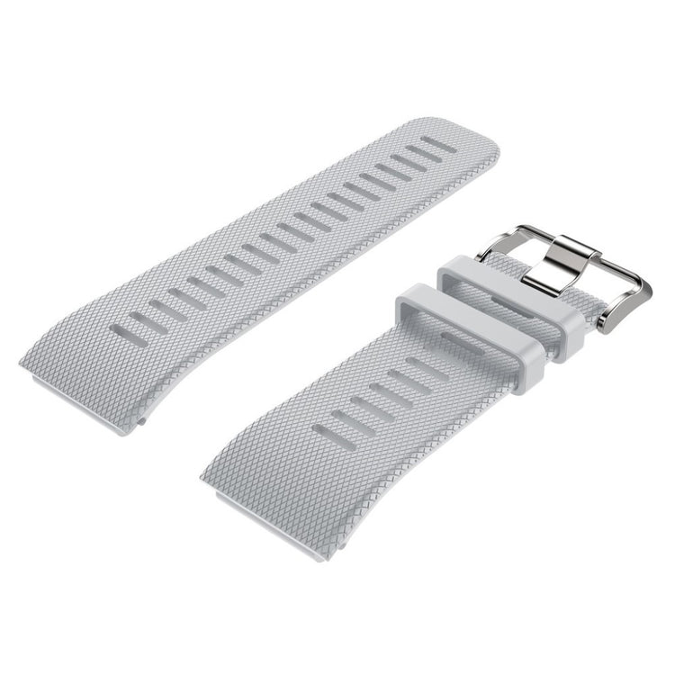 Rigtigt sejt Garmin Vivoactive HR Silikone Rem - Sølv#serie_8