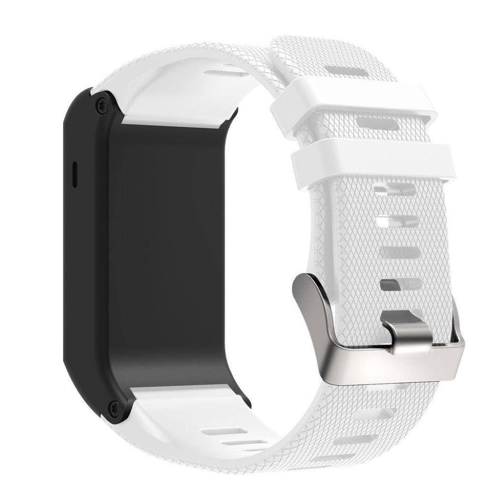 Rigtigt sejt Garmin Vivoactive HR Silikone Rem - Hvid#serie_9