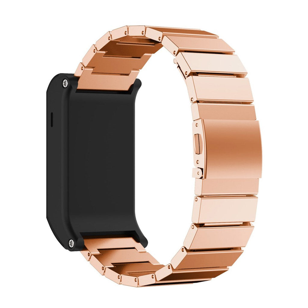 Vildt hårdfør Garmin Vivoactive HR Metal Rem - Pink#serie_2