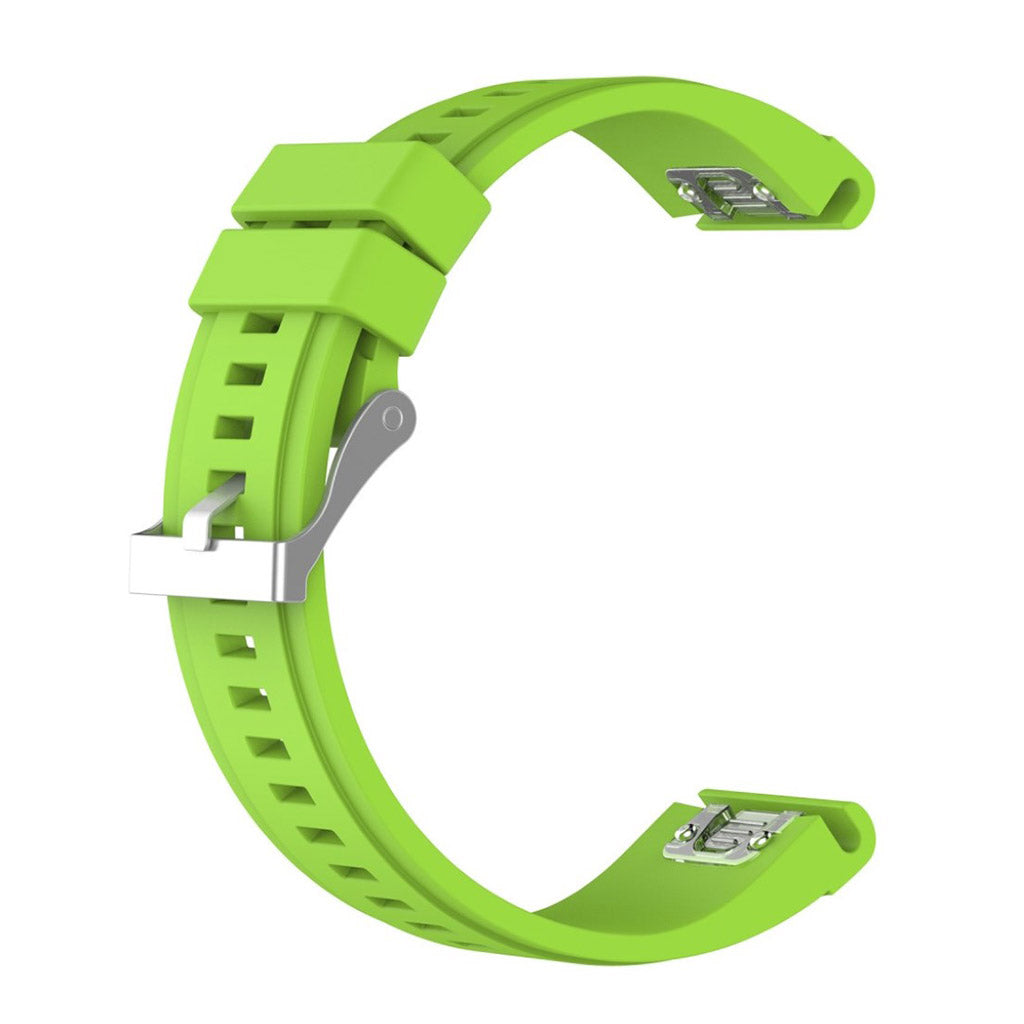 Pรฆnt Garmin Fenix 5X / Garmin Tactix Charlie Silikone Rem - Grรธn#serie_1