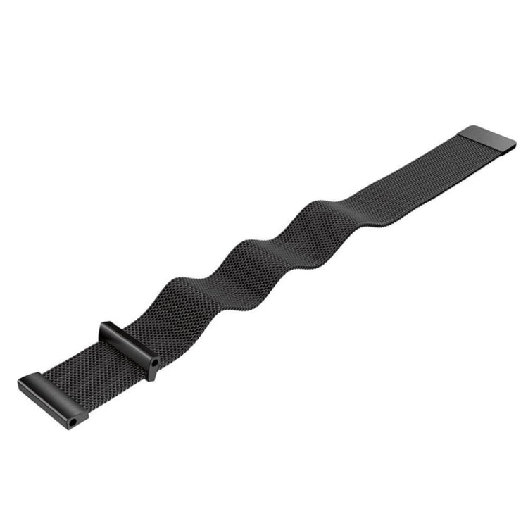 Helt vildt smuk Universal Garmin Metal Rem - Sort#serie_2