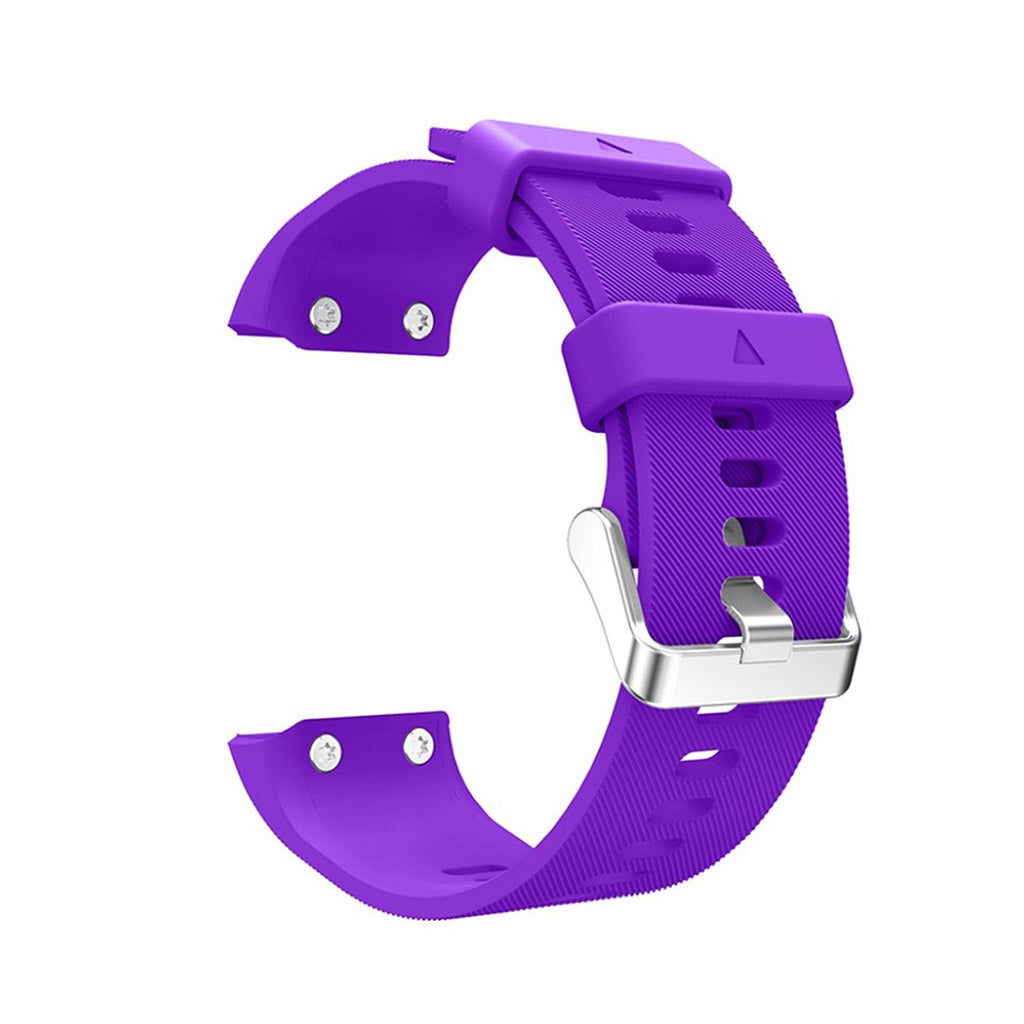 Rigtigt fed Garmin Forerunner 35 Silikone Rem - Lilla#serie_1