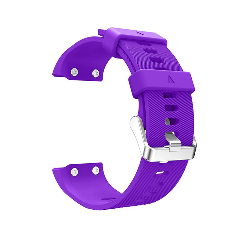Rigtigt fed Garmin Forerunner 35 Silikone Rem - Lilla#serie_1