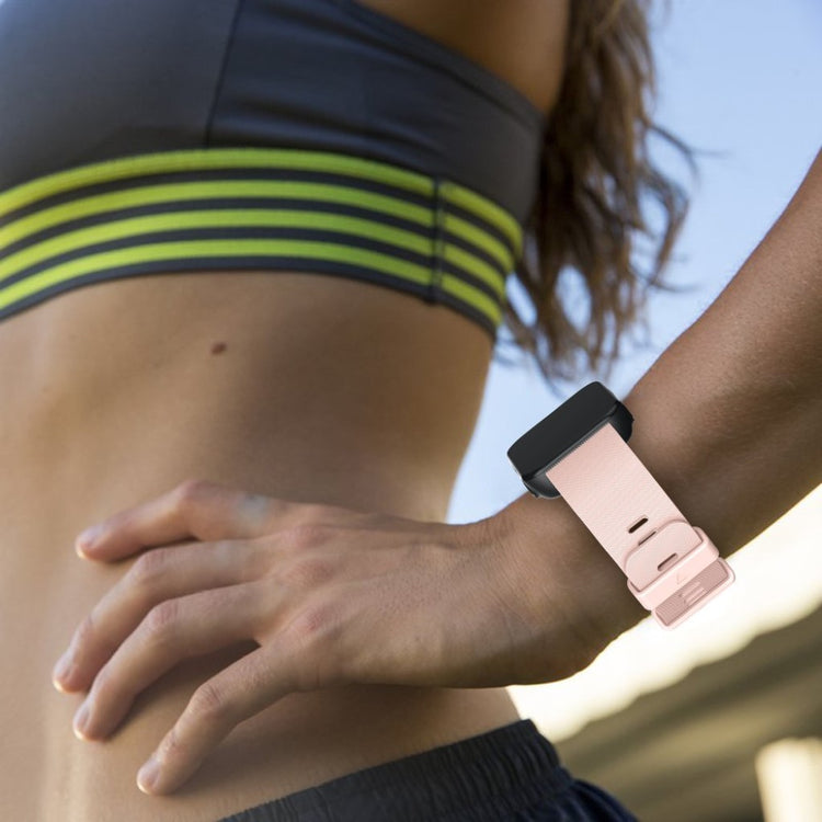 Rigtigt fed Garmin Forerunner 35 Silikone Rem - Pink#serie_3