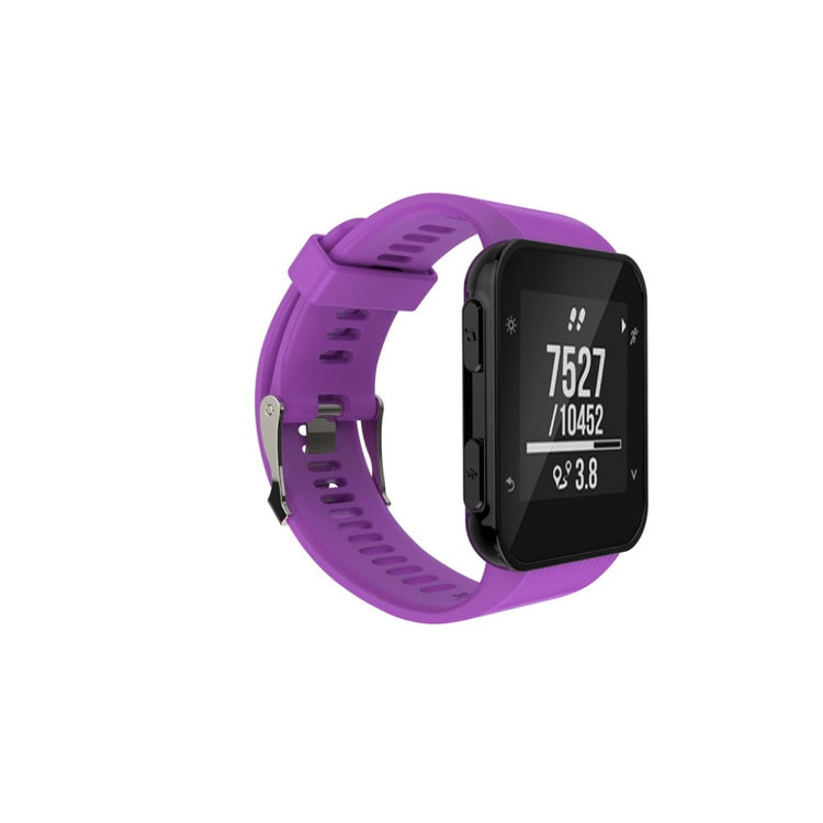 Meget smuk Garmin Forerunner 35 Silikone Rem - Lilla#serie_1