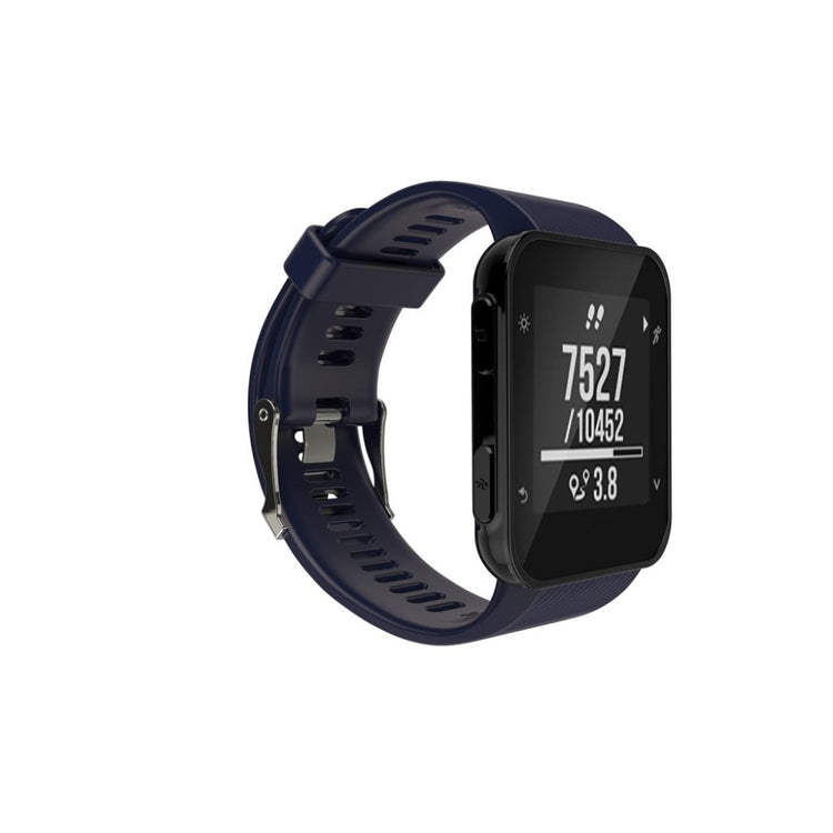 Meget smuk Garmin Forerunner 35 Silikone Rem - Blå#serie_2