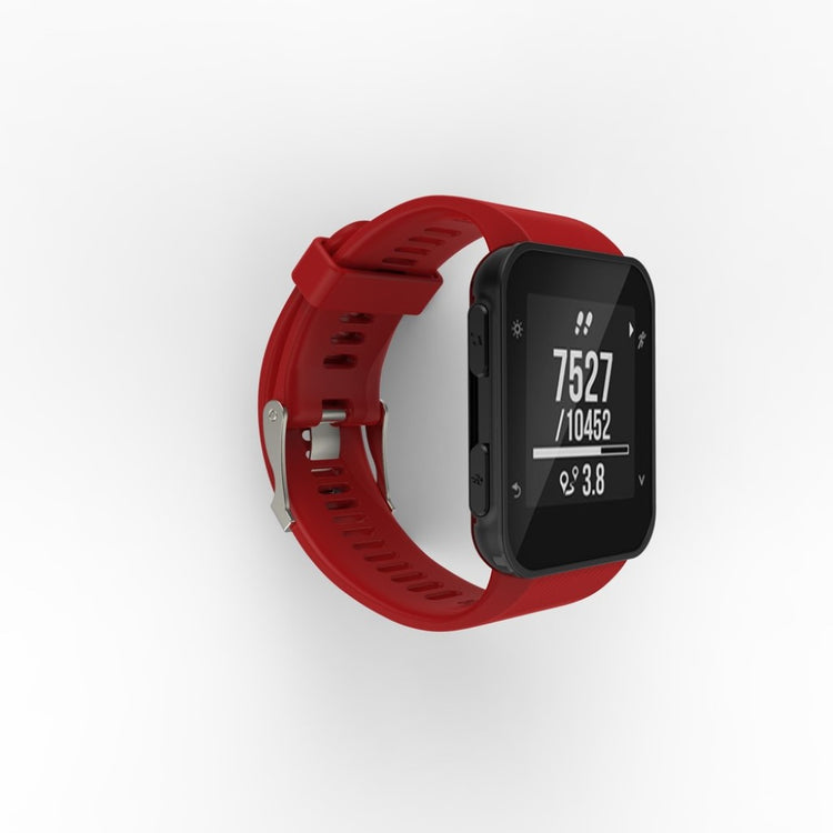 Meget smuk Garmin Forerunner 35 Silikone Rem - Rød#serie_4