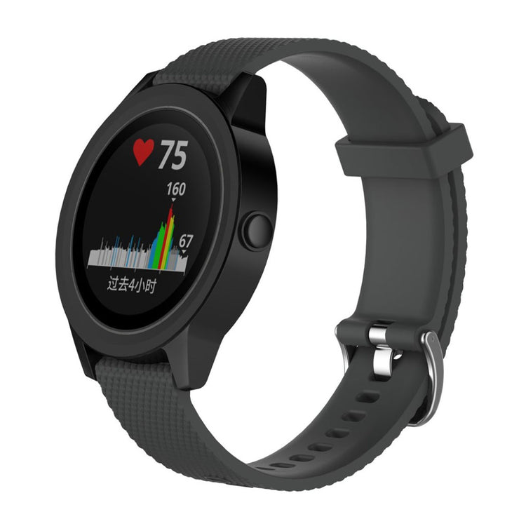 Garmin Vivomove HR / Garmin Forerunner 920 XT Silikone Rem - Sølv#serie_7