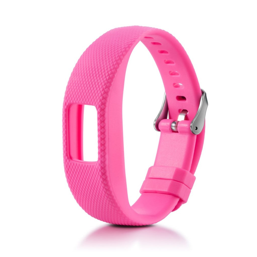Stilfuld Garmin Vivofit 4 Silikone Rem - Pink#serie_6