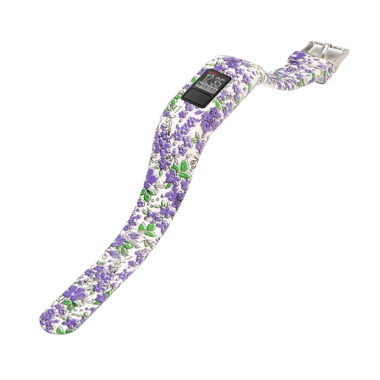 Helt vildt holdbart Garmin Vivofit JR Silikone Rem - Lilla#serie_6