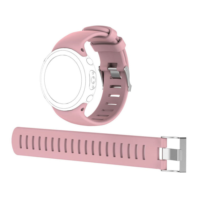 Mega hårdfør Suunto D4i Novo Silikone Rem - Pink#serie_5