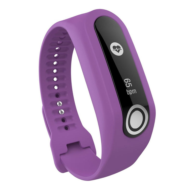 Cool TomTom Touch Silikone Rem - Lilla#serie_1