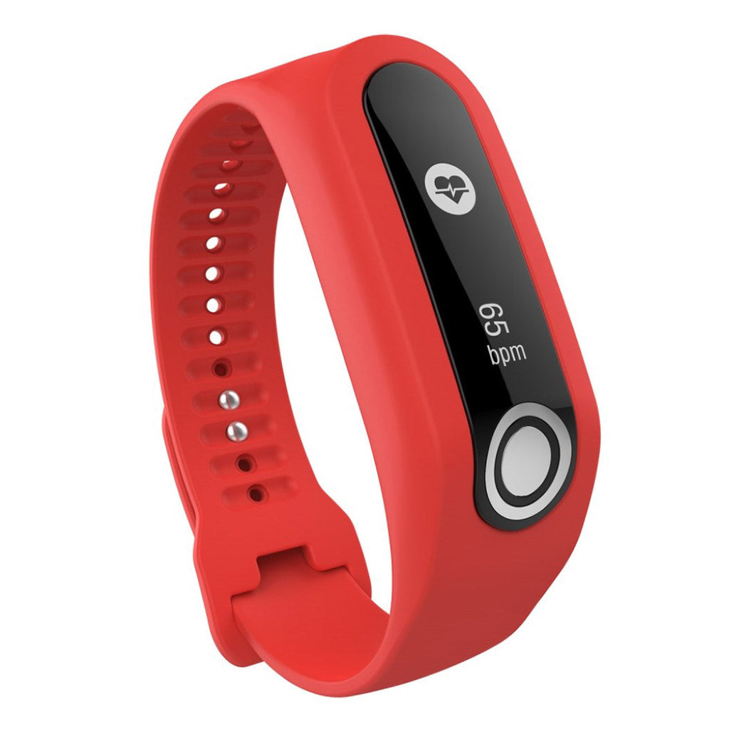 Cool TomTom Touch Silikone Rem - Rød#serie_7
