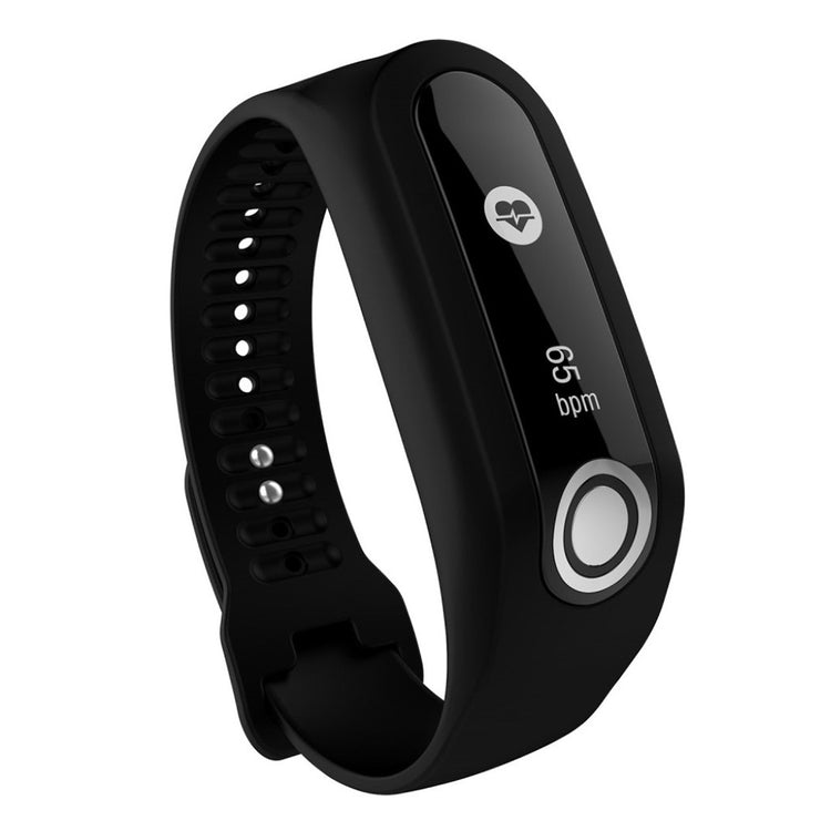 Cool TomTom Touch Silikone Rem - Sort#serie_8