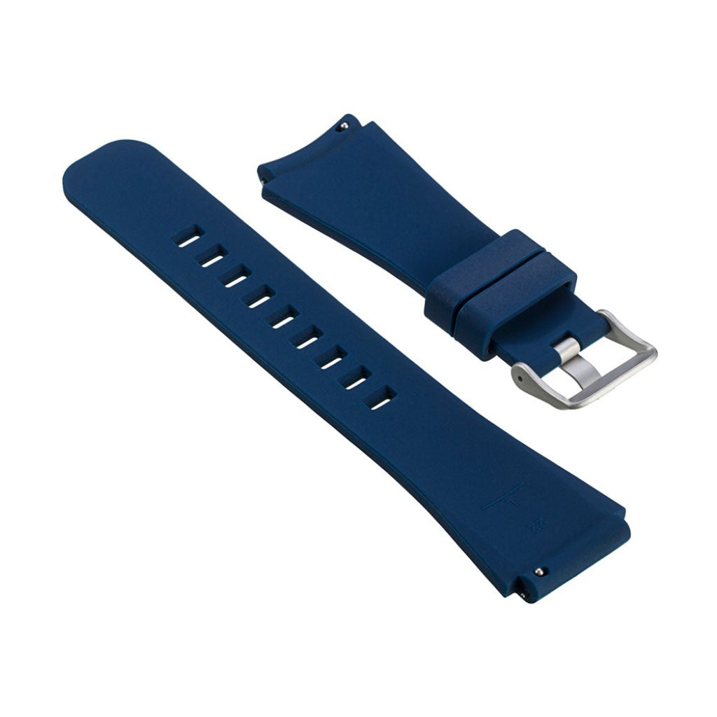 Fremragende Fossil Q Marshal Gen 2 Silikone Rem - Stรธrrelse: L - Blรฅ#serie_1