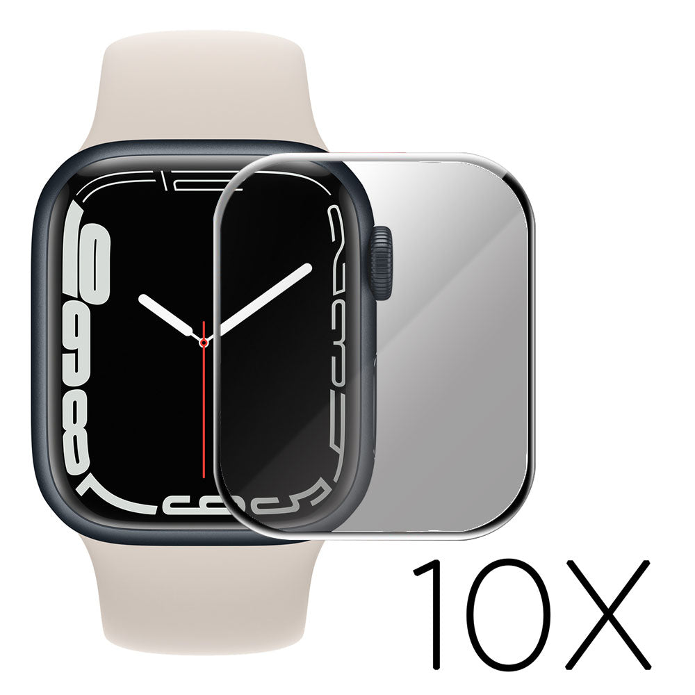 5stk Apple Watch Series 7 41mm Hรฆrdet Glas Skรฆrmbeskytter - Gennemsigtig#serie_1