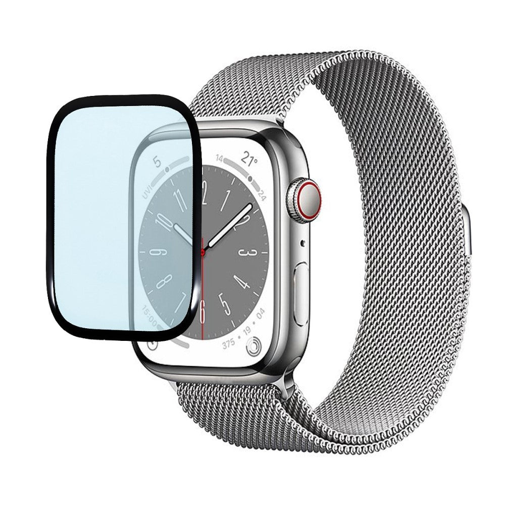 Apple Watch Series 8 (41mm) / Apple Watch Series 7 41mm Plastik  HD Skรฆrmbeskytter - Gennemsigtig#serie_601