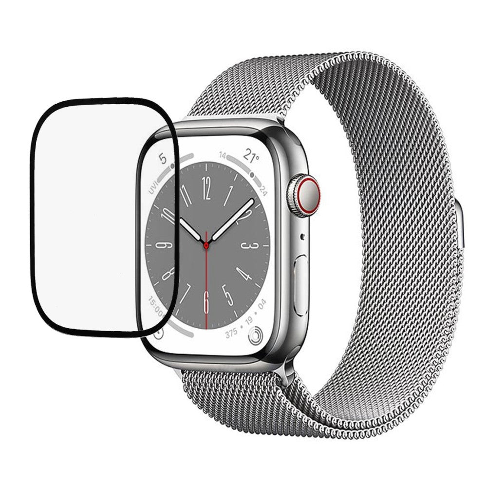 Apple Watch Series 8 (41mm) / Apple Watch Series 7 41mm Hรฆrdet Glas  HD Skรฆrmbeskytter - Gennemsigtig#serie_605
