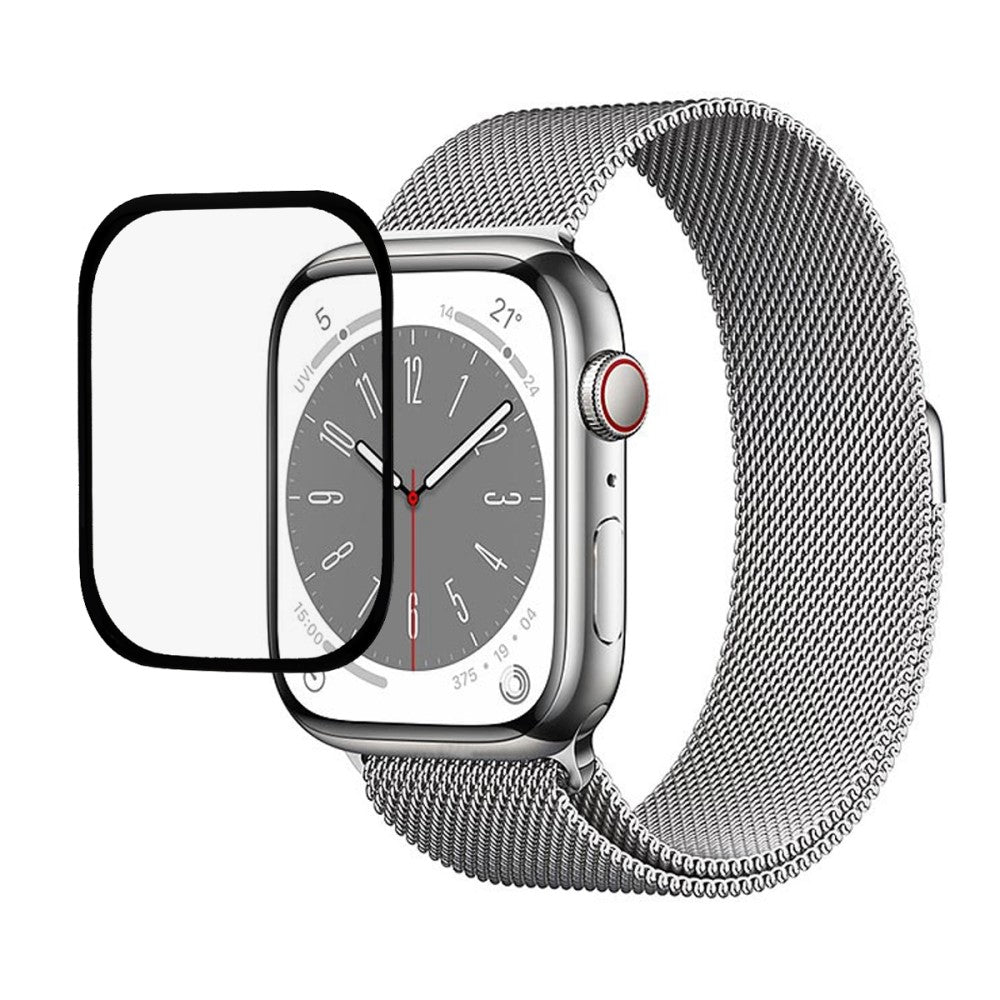 Apple Watch Series 8 (41mm) / Apple Watch Series 7 41mm Hรฆrdet Glas Skรฆrmbeskytter - Gennemsigtig#serie_631