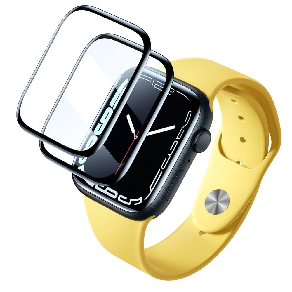 2stk Universal Apple Plastik  HD Skรฆrmbeskytter - Sort#serie_639