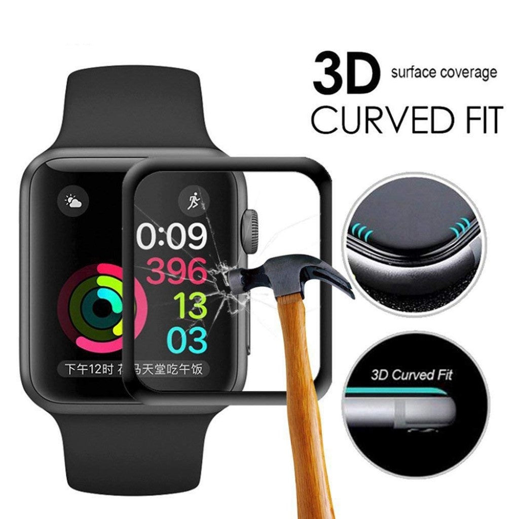 Apple Watch Series 4 40mm / Apple Watch 40mm Hærdet Glas Skærmbeskytter - Gennemsigtig#serie_205