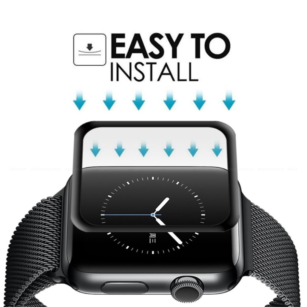 Apple Watch Series 4 40mm / Apple Watch 40mm Hærdet Glas Skærmbeskytter - Gennemsigtig#serie_205