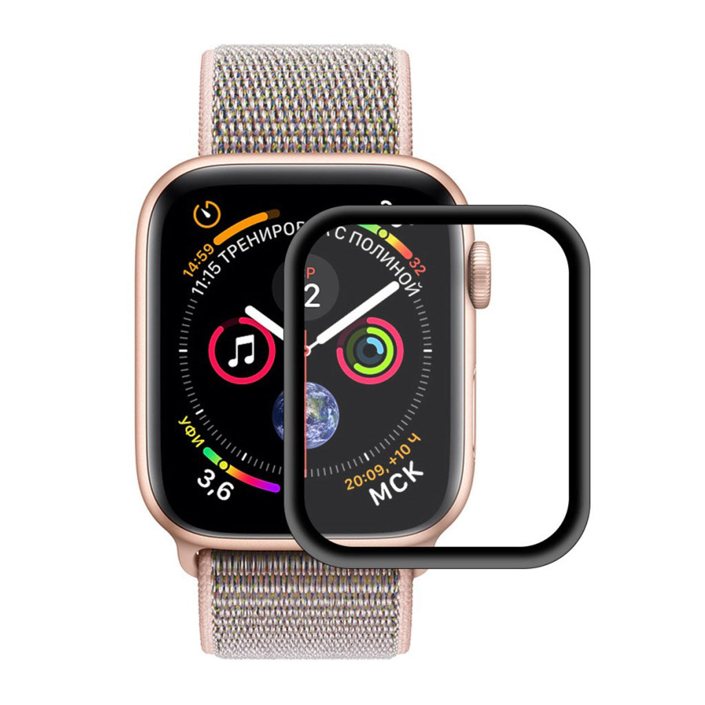 Apple Watch Series 4 40mm / Apple Watch 40mm Hรฆrdet Glas Skรฆrmbeskytter - Gennemsigtig#serie_211