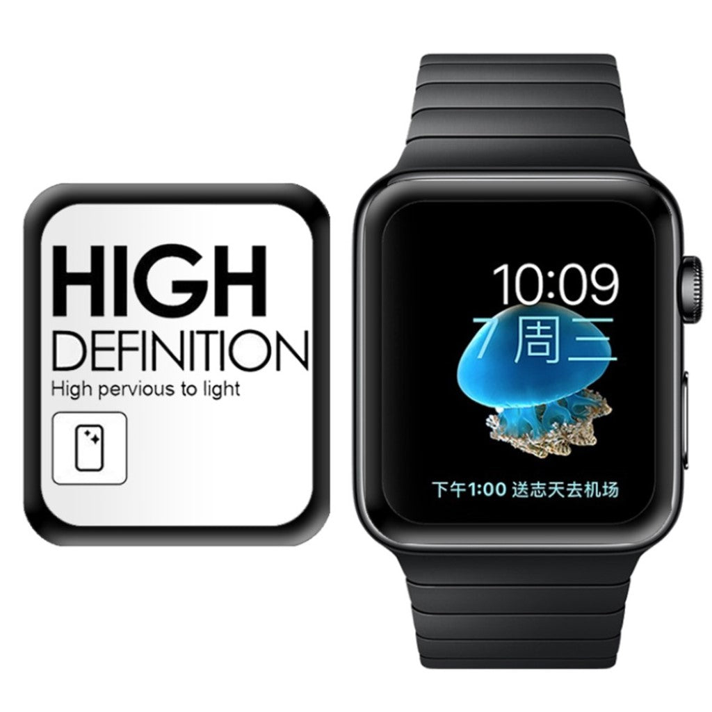 Apple Watch Series 4 44mm / Apple Watch 44mm Hærdet Glas Skærmbeskytter - Gennemsigtig#serie_208