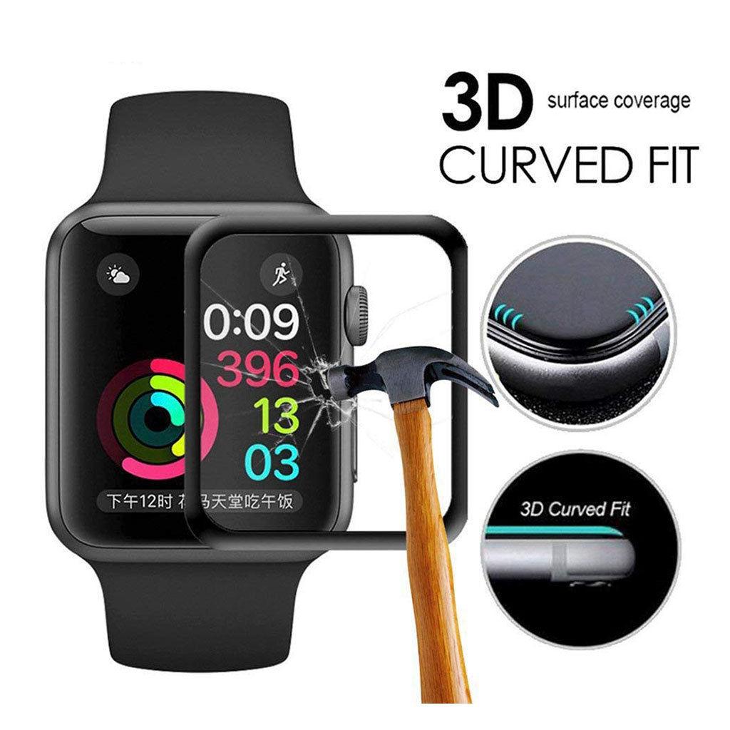 Apple Watch Series 4 44mm / Apple Watch 44mm Hærdet Glas Skærmbeskytter - Gennemsigtig#serie_208